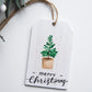 Christmas Gift Tags Ornaments, Christmas Trees, Tis the Seasons, Merry Christmas, Boho Christmas Decors, Farmhouse Ornaments, Boho Ornaments