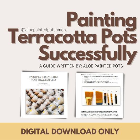 How to Guide "Painting Terracotta Pots Successfully"